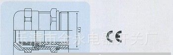 生产PG36防锈金属电缆防水接头