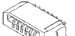 供应MOLEX 卧贴 1.0  10P FFC/FPC连接器 52852-1070  0528521