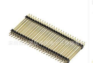 2.54间距，2X8P双排弯排针，