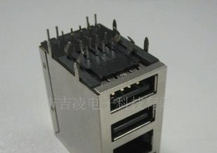 RJ45 双层USB