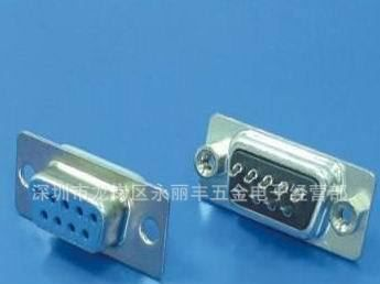 厂价直销,DR 37P 90度 插板式, D-SUB连接器