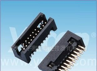 1.27mm 180度配排母型简牛连接器