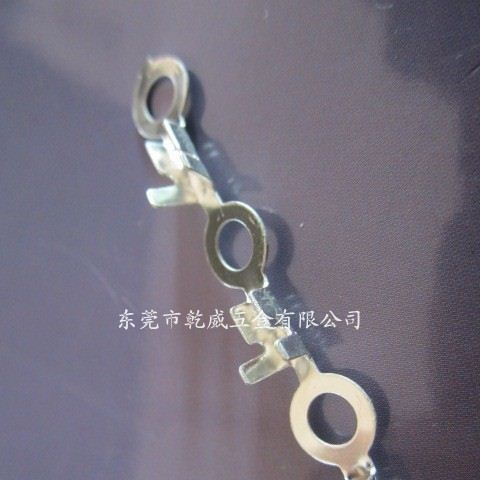现货供应7.5*4.3铁线耳地环端子 4.3内径线耳端子