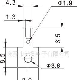 PC板焊接端子187/250五金端子插片连接器
