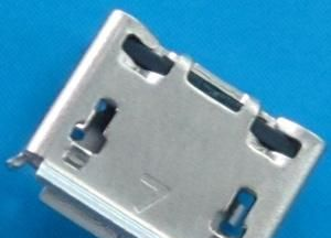 MICRO 5P母座,摩托罗拉V8插座,5P连接器