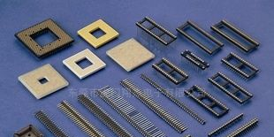 供应IC圆孔插座单双排40P塑高7.0mm
