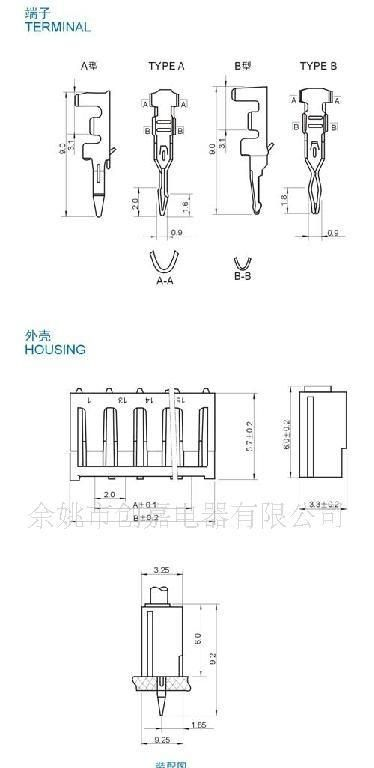 线束连接线SAN接插件