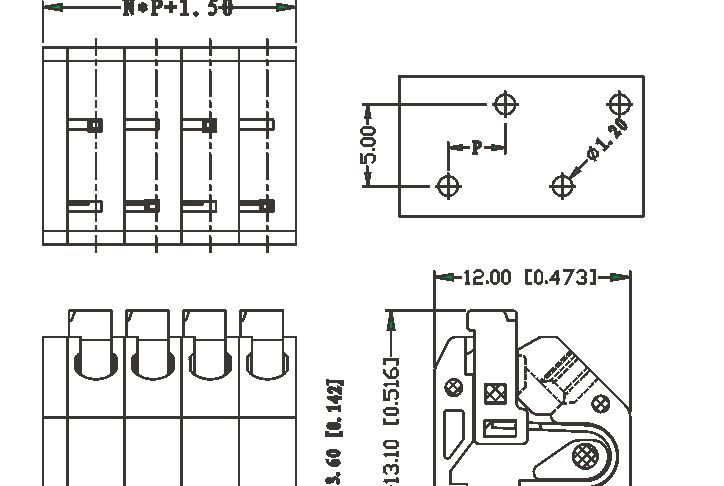 T5、T8电子镇流器专用端子、电子变压器端子、照明配件端子