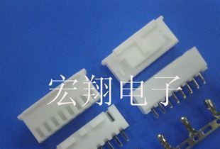 TJC3-8P、XH2.54-8P带扣/带锁胶壳，针座端子,条形连接器,接插件