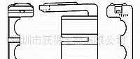 供应AMP连接器177918-1 电源双锁扣连接器