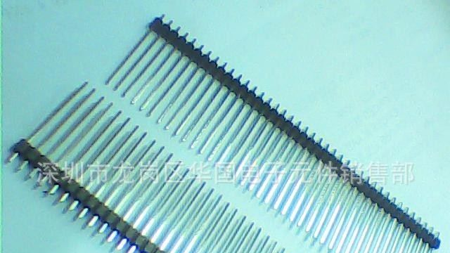 厂家供应，2.54间距双排贴片排针，配塑高5.0母座，用于电子产品