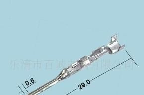 DJ612-1.5*0.6B汽车连接器接插件端子