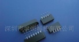 FPC 1.0  双接 DIP90/180度连接器