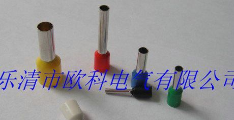 供应管型绝缘端头E2518 针管型冷压绝缘端子VE2518