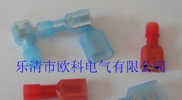 供应插片型配套端头 公母全绝缘接头(尼龙) MDFN5.5-250