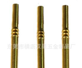 供应车制件镀金母针端子  prc-0015b （镀金pin针）