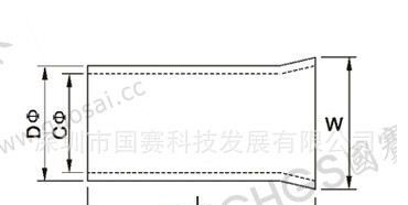 无绝缘套管形端子