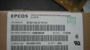 优势现货供应EPCOS热敏电阻B72214S271K101
