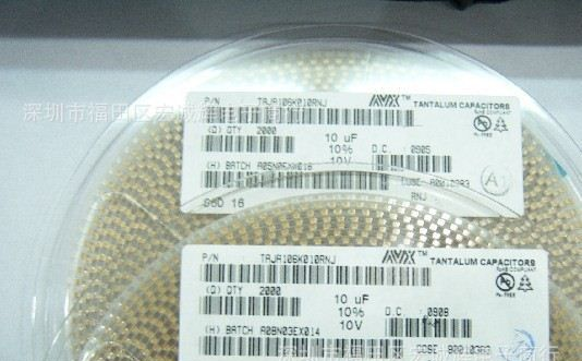 专营AVX贴片钽电容  TAJ系列 T491 T495  T494系列
