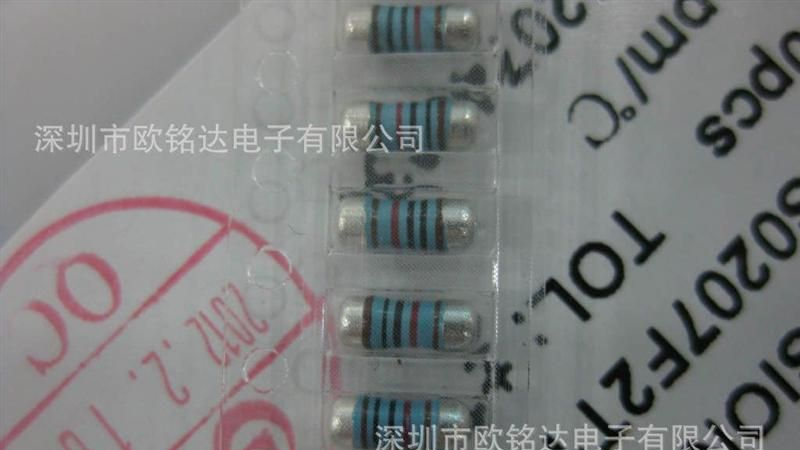 贴片色环电阻0207F，10K