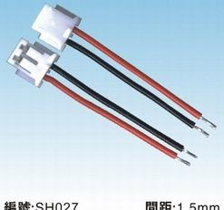 供应JST SZH-002T-P0.5间距1.5端子线