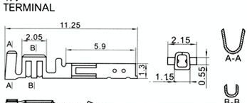 供MX3.0间距条形连接器（图）