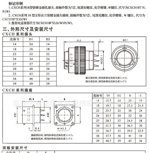 厂家销售CXCH30F30ZP/KP+FJDP船用航空插头