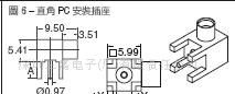 常年生产工艺射频连接器专用连接安装插座系列