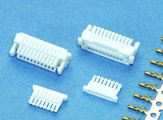 东莞电子厂供应新款JST连接器SHLP-06V-S-B,1.0白色无卤透明胶壳