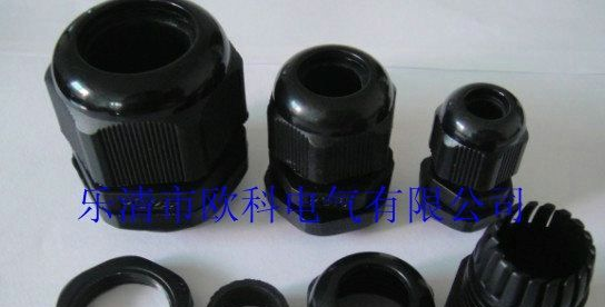 供应M16*1.5 尼龙电缆固定头资料 M22X1.5塑料防水接头