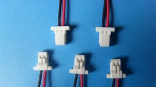 JST 电池端子线 SHR-02V-S 无耳连接器 间距1.0mm