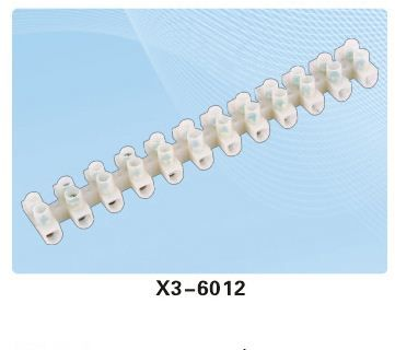 供应X3-6012塑料端子板/PC贯通式接线端子 60A