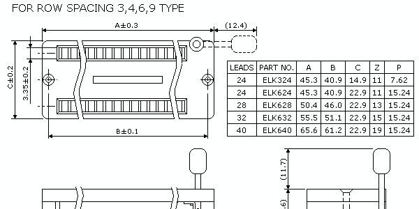 供应ECE品牌ZIF SOCKET