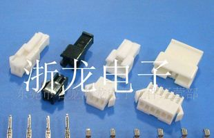 SM2.5mm黑色公母空中对接胶壳，对接端子，条形连接器，接插件