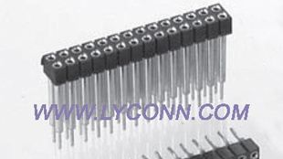 供应2.0圆孔插座，圆型排母。