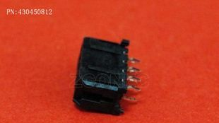 电源连接器molex430450812，43045-0812现货molex接插件PCB插座