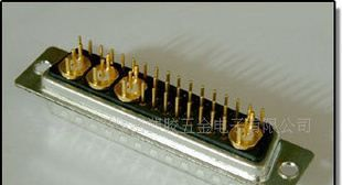 射频连接器 36W4连接器 32+4 32颗车PIN小针加4颗大针端子焊线式