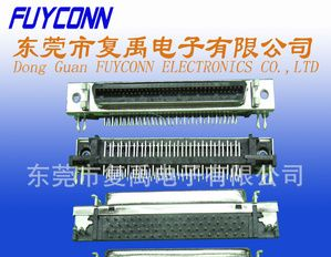 SCSI 68P 90度板端连接器
