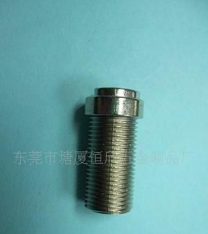 供应锌合金散件：F头连接器