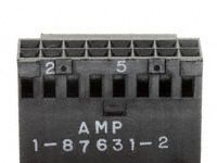 『AMP连接器(胶壳),1-87631-2 现货』