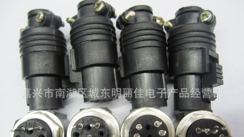 供应SX塑料快速连接器/航空插头3，5，7，9芯