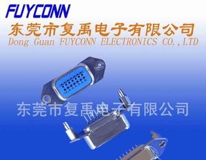 AMP TYCO　57（CN)-180度36S母平面型新型四角附耳系列连接器