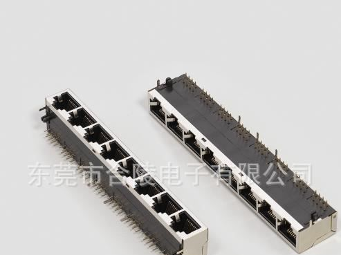 生产 1X8 滤波器/带灯  弹片连接器