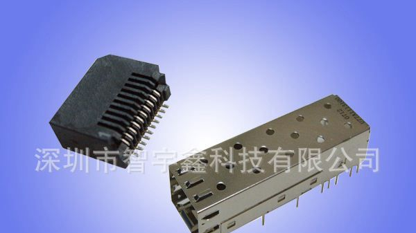 光纤连接器, SFP XFP SFP插座，SFP 外壳，SFP笼子，XFP  30PIN