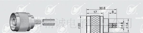 供应N型射频同轴连接器-N-C-J3-M