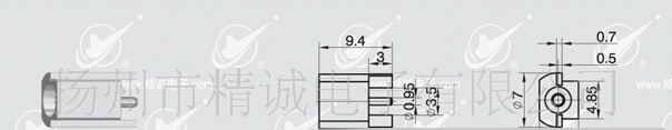 供应MCX射频同轴连接器MCX-75KE-2
