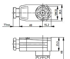 力士乐压力开关用插头Bosch Rexroth    R900002803