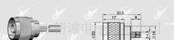 供应N型射频同轴连接器-N-C-J3D
