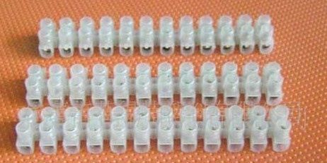 厂家直销pp/pa/pe 条形U--3A塑料电流端子 JHT接线电流端子