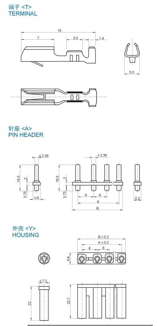 供应8-6mmTJC4条形连接器系列